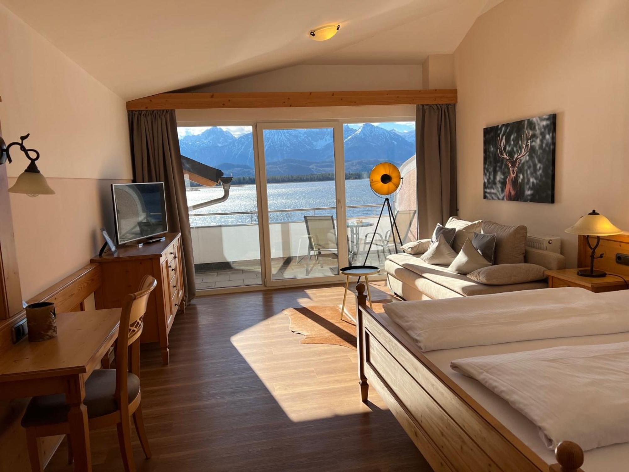 Hotel Fischer Am See Füssen Dış mekan fotoğraf