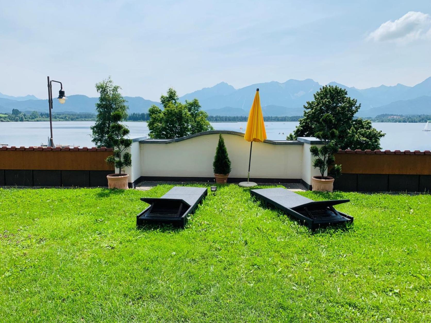 Hotel Fischer Am See Füssen Dış mekan fotoğraf